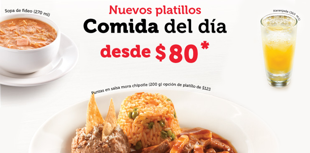 Platillos y momentos para compartir en VIPS